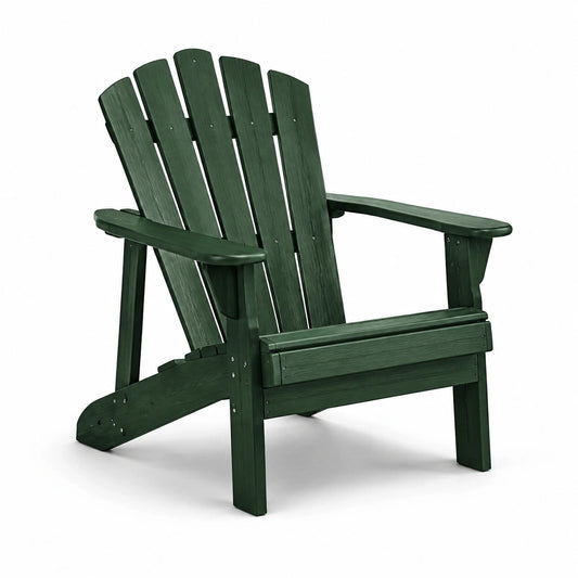 Chaise de jardin en bois vert